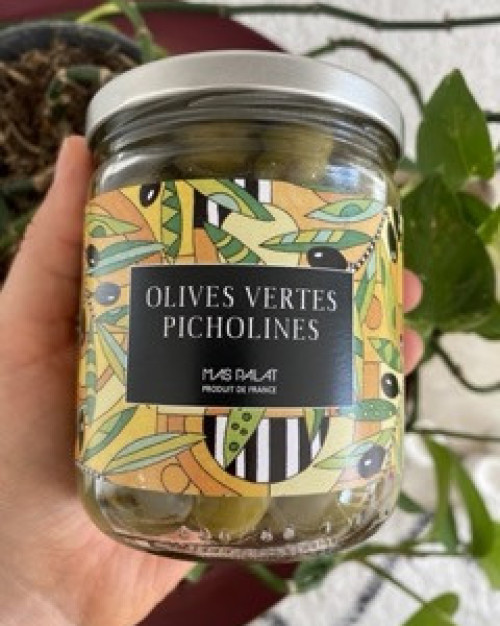 Olives vertes pitchouline